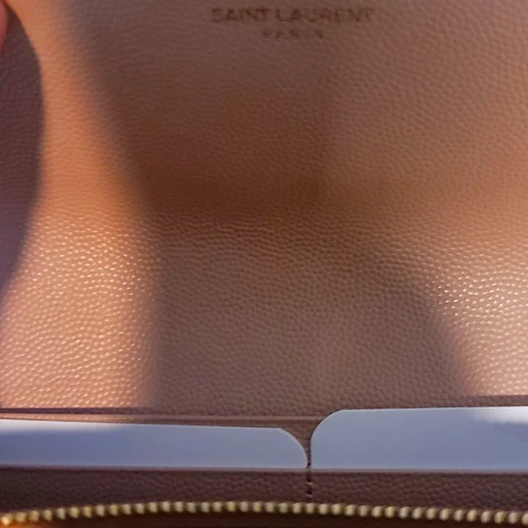 Authentic YSL  Wallet with authenticity card dustbag  and box EUC - Picture 2 of 4